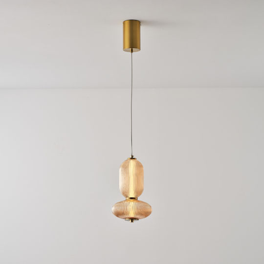 Eurolamp Verena LED Κρεμαστό Φωτιστικό Μελί 22x43x145εκ. Eurolamp Verena LED Κρεμαστό Φωτιστικό Μελί 22x43x145εκ.