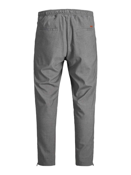Панталон В Tapered Линия Сив Меланж