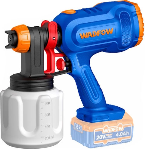 Wadfow WSU30668E Ηλεκτρικό Πιστόλι Βαφής 20V με Δοχείο 0.8lt