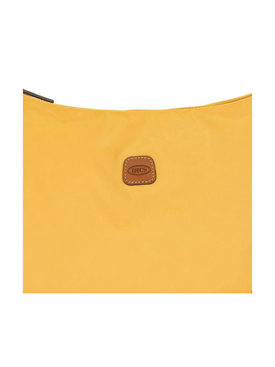 Leather Women's Shoulder Bag Yellow