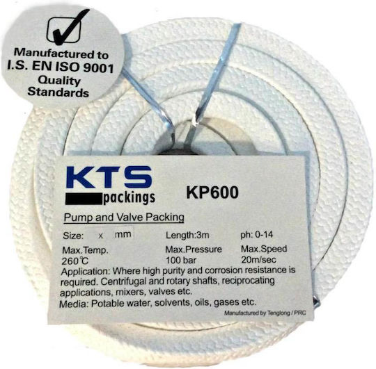 Cablu De Ambalare Ptfe Teflon 10x10mm Kp600 3m Kts Packings