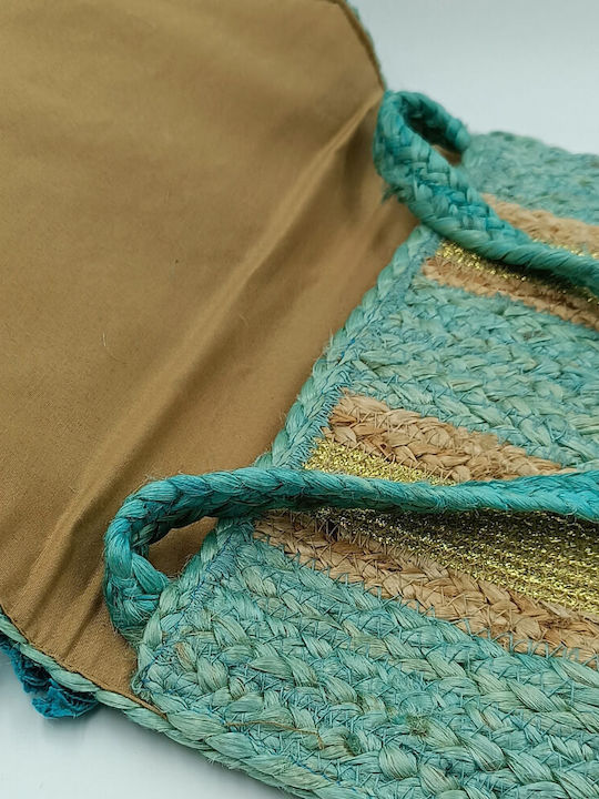Straw Women's Envelope Turquoise