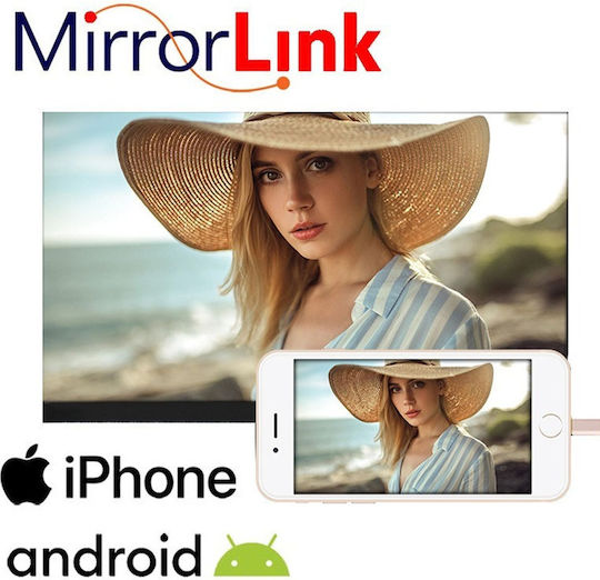 Οθόνη Αυτοκινήτου 7" 2din Apple Carplay Android Auto 2gb Ram-32gb 563012 Μαύρο