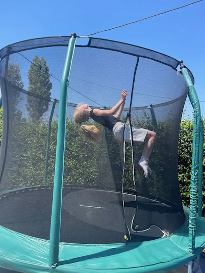 Trampolino 10FTG3017 Τραμπολίνο Εξωτερικού Χώρου Διαμέτρου 300εκ. με Προστατευτικό Δίχτυ