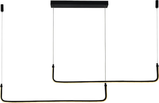 Leggenda Bilbo Pendant Light Black 120x11.5cm Leggenda Bilbo Pendant Light Black 120x11.5cm