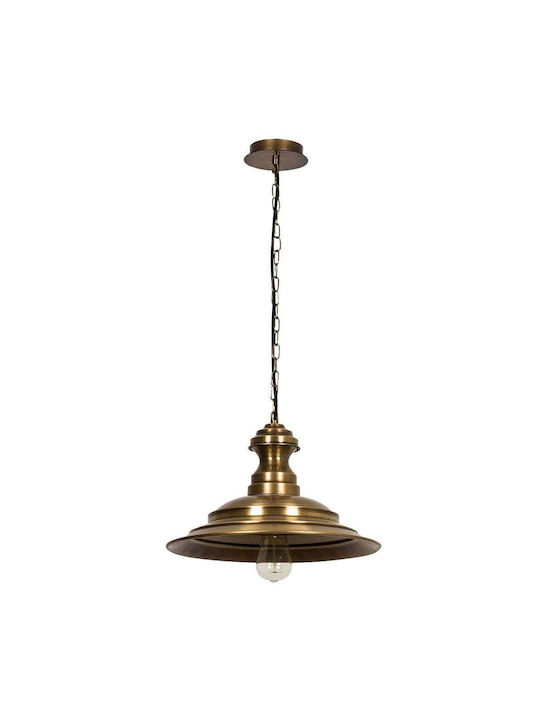 Opviq Sivani Pendant Light Yellow with Socket E27 39x39x115cm