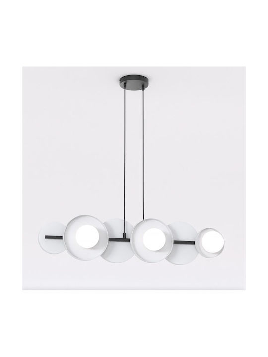 Emibig Gray Ceiling Light for 6 G9 Bulbs