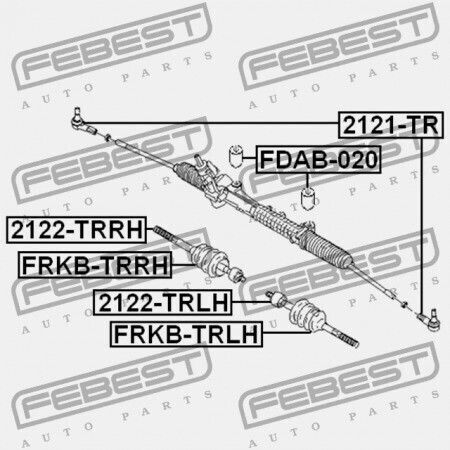 Край на Щанга За Свързване Ford Transit Tt9 2006-2013 Eu 1370741