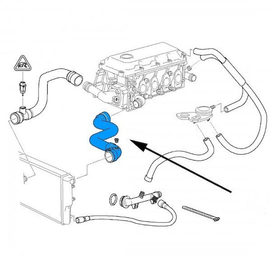 Σωλήνας Συστήματος Ψύξης Bmw 3 E46 11531436407