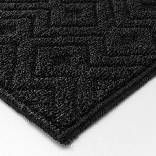 L-c Losi Αντιολισθητικό Χαλί Ορθογώνιο Black 50x120cm