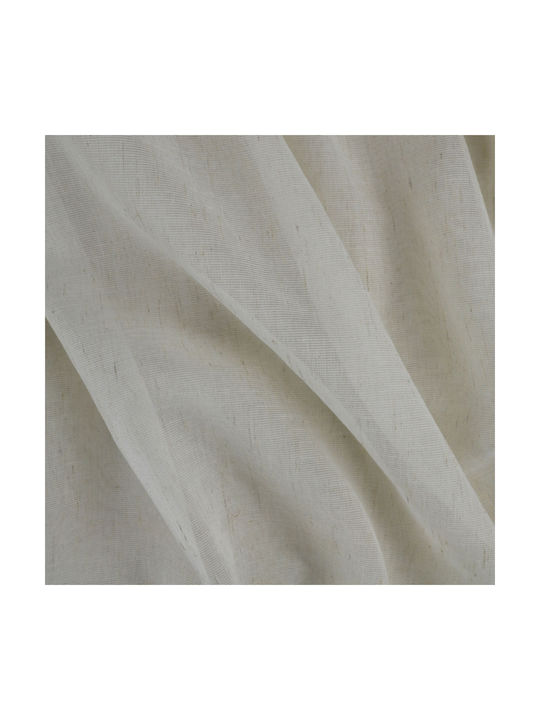 Saray Home Curtain With Pencil Pleat Ivory 160x280cm