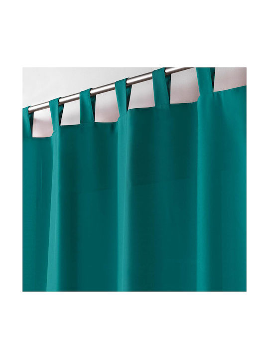 Κουρτίνα με Τιράντες Essentiel Blue Peacock 140x260εκ.