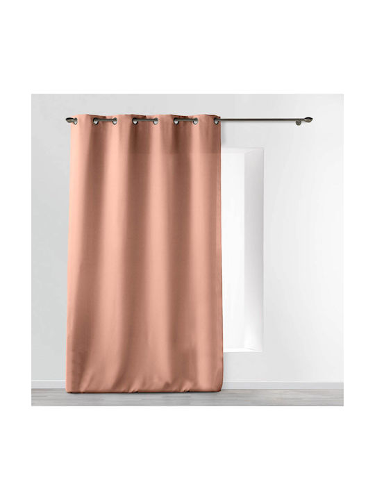 Κουρτίνα με Τρουκς Essentiel Blush 140x260εκ.