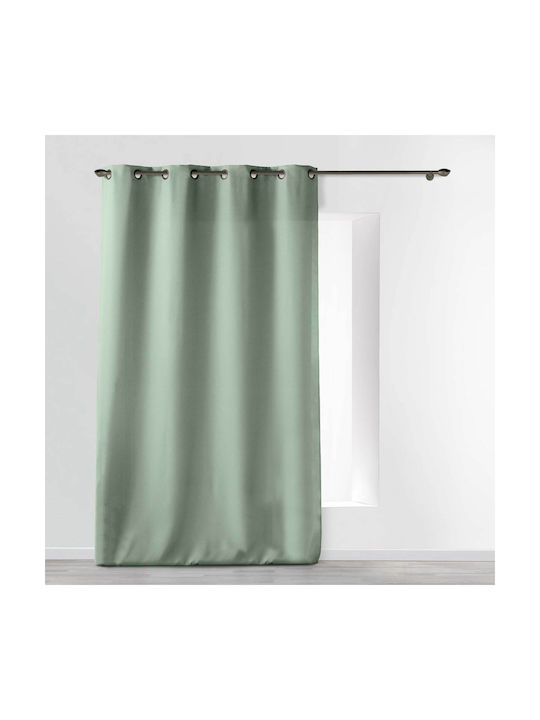 Curtain With Grommets Essentiel Sage 140x260cm