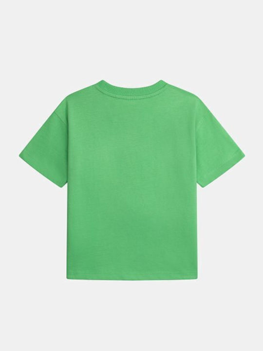 Kids Set with Shorts Summer 2 Pieces Green