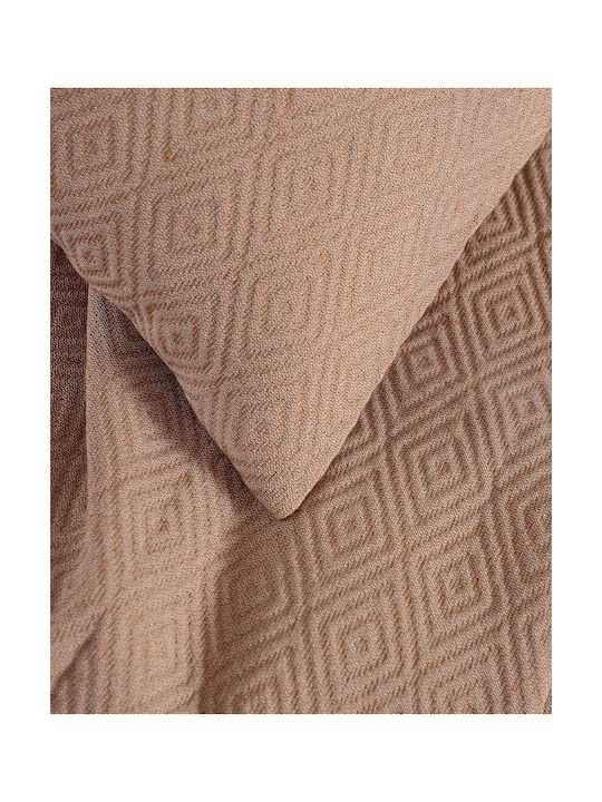 Rythmos Dekorativer Kissenbezug Elysse Beige-Grau 40x40cm