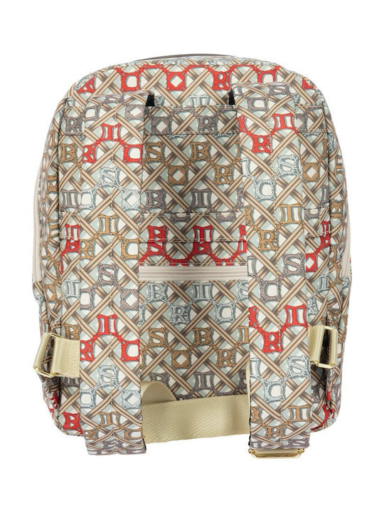 Gestrickte Damen Rucksack Mehrfarbige