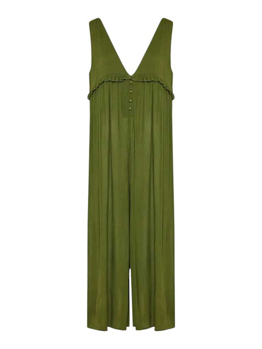 Women's One-piece Suit Hunter Green Khaki
