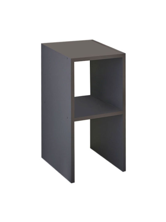 Tagore Wooden Bedside Table 30x30x60cm