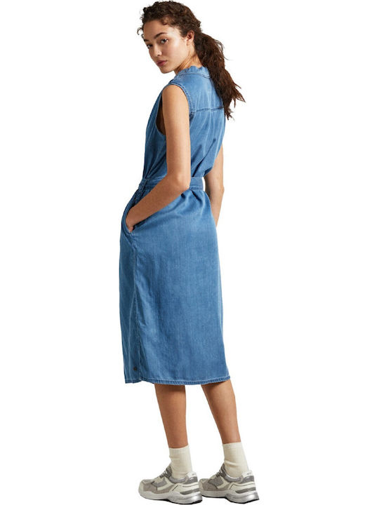 Pepe Jeans Maggie Φόρεμα Παραλίας Μπλε Pepe Jeans Maggie Φόρεμα Παραλίας Μπλε