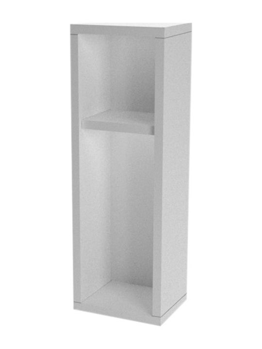 Κομοδίνο Turra Ξύλινο Λευκό 20x15x65cm
