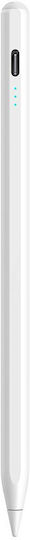 Joyroom JR-X9S Pro Digital Stylus Pen with Palm Rejection for Apple iPad in White