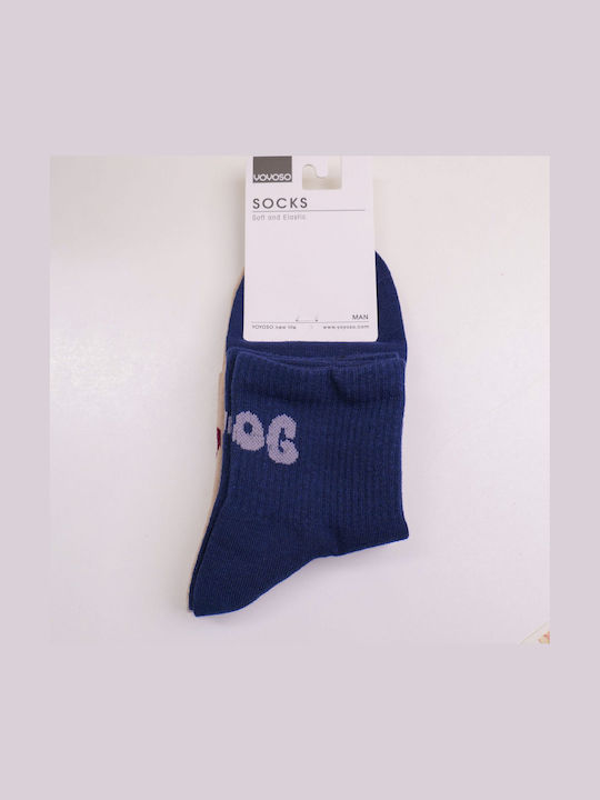 Men's White-Black Socks 2Pack