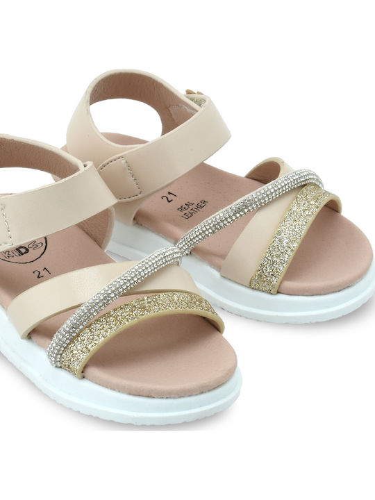 Kindersandalen Beige