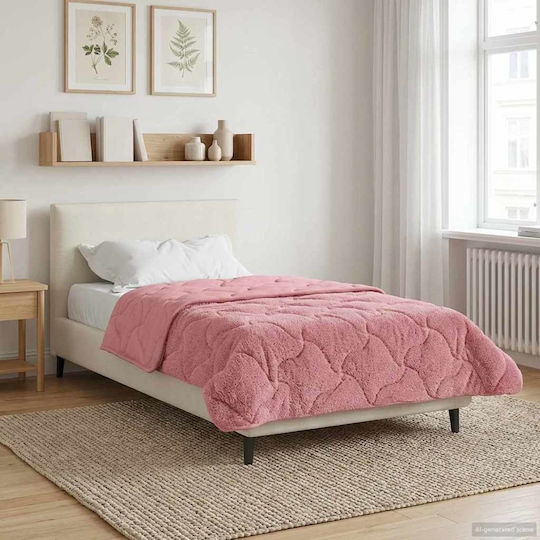 vidaXL Einzelbettbezug 155x220 Rosa