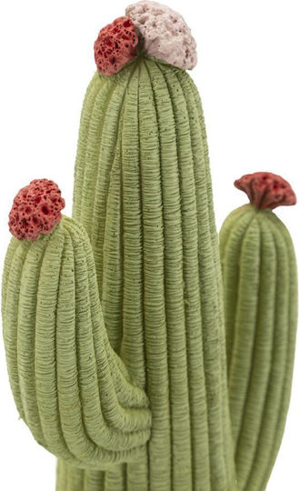 Decorativ Cactus Poliester 13x7x25 cm