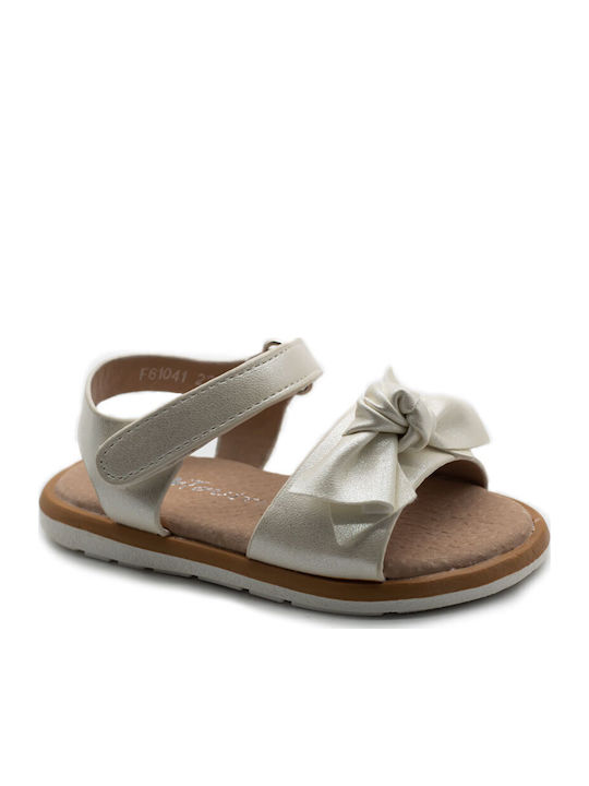 Kids' Anatomic White Sandals