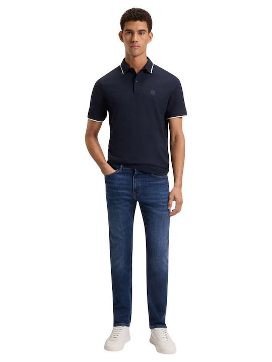 Delaware Herren Jeanshose mit Slim Passform Denim Blue