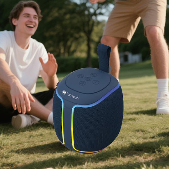 Lamtech Detachable Boxă Bluetooth 5W cu Radio Albastră