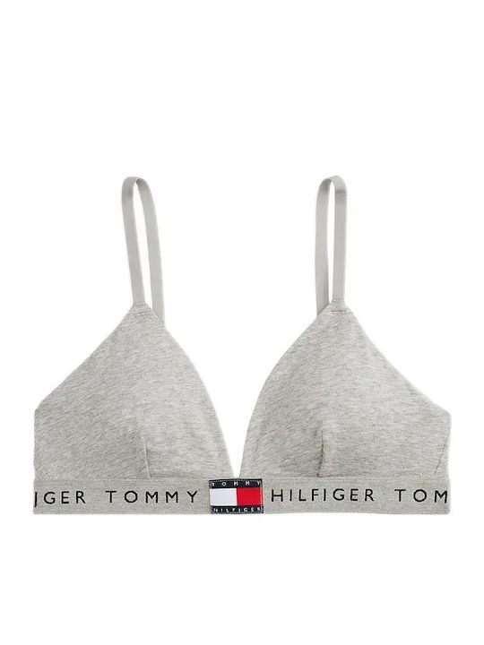 Tommy Hilfiger Rp Triangle Damen Bralette Grau