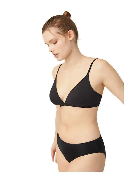 Ysabel Mora Schwarz Damen Bralette-BH