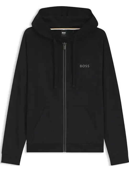 Cardigan With Hood Black