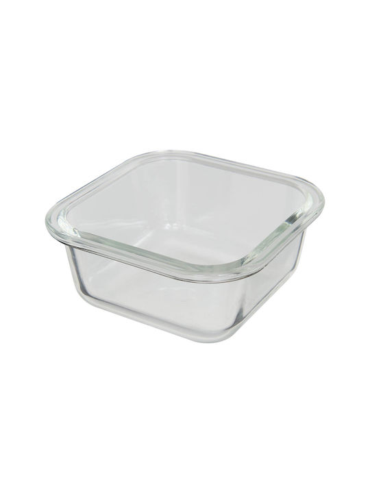 5Five F-v Clipeat Plus Glass Transparent Lunch Box 320ml