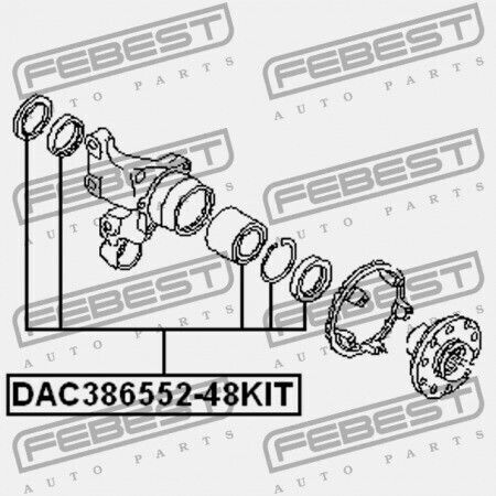 Radlager Hintere Kupplung Subaru Impreza G11 2000.02-2007.04 Jp 28016-aa030