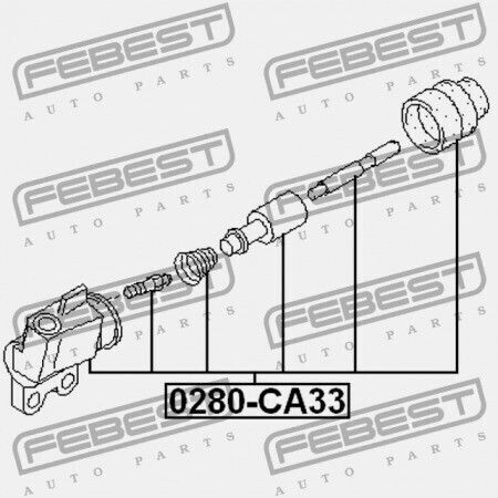 Clutch Cylinder for Nissan Maxima Ca33 2000.01-2006.01 El 30620-31u0a