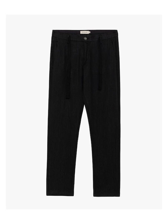 Pantalon Barbati Slim Fit Negru