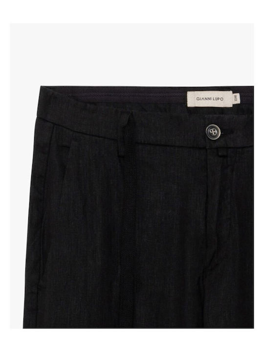Pantalon Barbati Slim Fit Negru