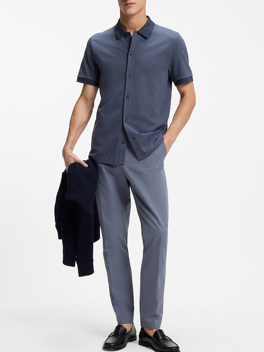 Boss Chino Trousers Blue