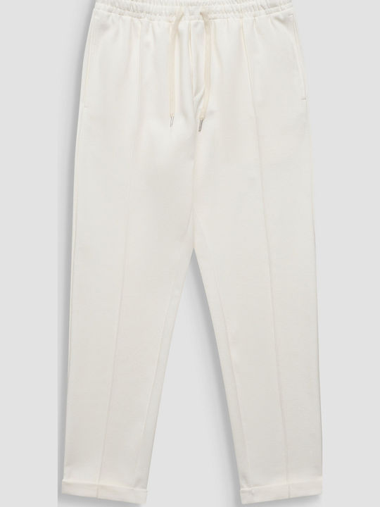 Pantaloni Barbati Ecru