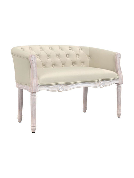 Armchair Beige 98x56x69cm