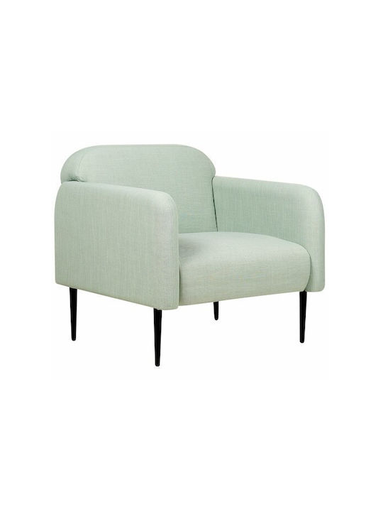 Berwyn 1676 Sessel Samt Turquoise 77x83x74cm