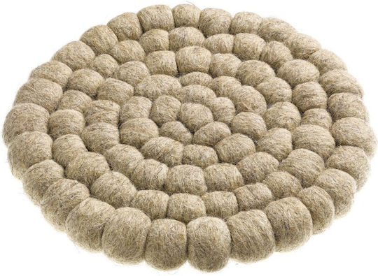 Winkler Brian Round Beige Placemats 20cm Winkler Brian Round Beige Placemats 20cm