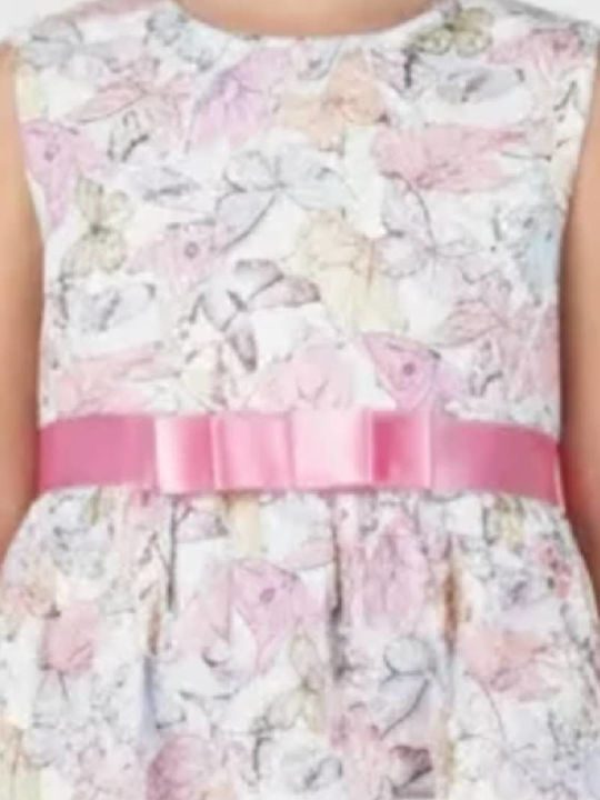 Mädchenkleid Ärmellos Mehrfarbig