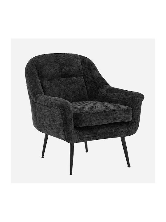 801 Sessel Black 76x77x89cm