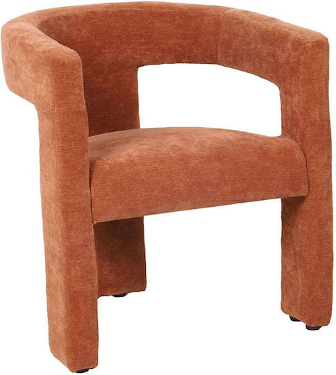 Πολυθρόνα Nyx 56x64x64cm Terracotta