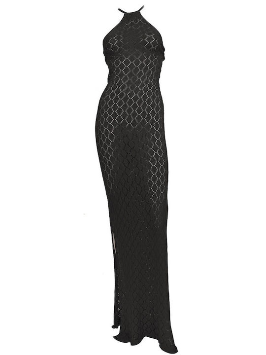 Rock Club Feminin Lung Rochie de Plajă Black